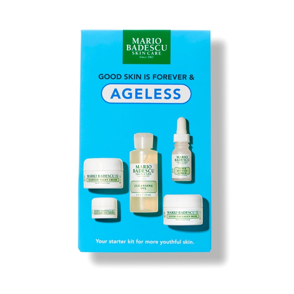Mario Badescu White and AGELESS SET NIB